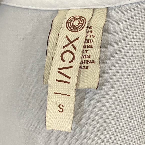 XCVI White Eyelet Lace Draped Long Vest Oversized Bohemian Cottagecore - Picture 8 of 9